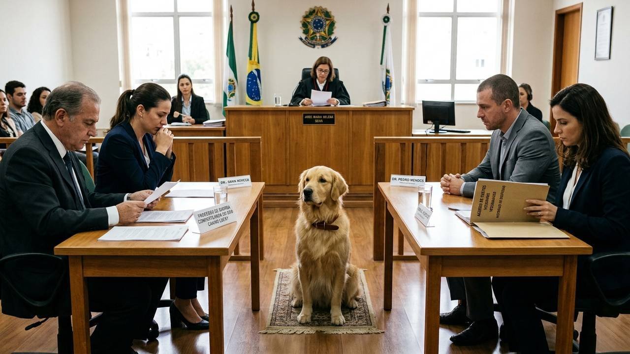 Casal se divorcia sem filhos e gasta R$ 15 mil em advogados para disputar cão de raça: Justiça determina guarda compartilhada e rateio de custos