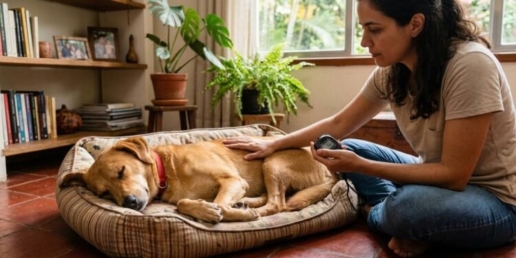 Doenças cardíacas podem provocar intolerância ao exercício, fraqueza, tosse, dificuldade para respirar, aumento da frequência respiratória, desmaios e aumento do volume abdominal.