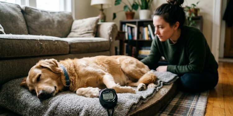 Fraqueza, tosse, dificuldade respiratória, perda de peso e episódios de colapso também podem aparecer quando o problema está mais avançado.