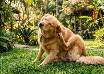 coceira em cachorros na primavera
