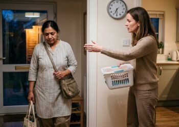 Empregada doméstica trabalha há anos de segunda a sábado, começa a sair cada vez mais tarde da casa e conflito aparece quando família passa a exigir tarefas depois do horário combinado sem alterar pagamento