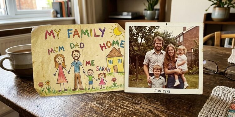 Nesse sentido, desenhos, fotografias, cartas e trabalhos escolares podem funcionar como pontos concretos dessa linha do tempo.