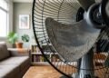 por que o ventilador acumula poeira