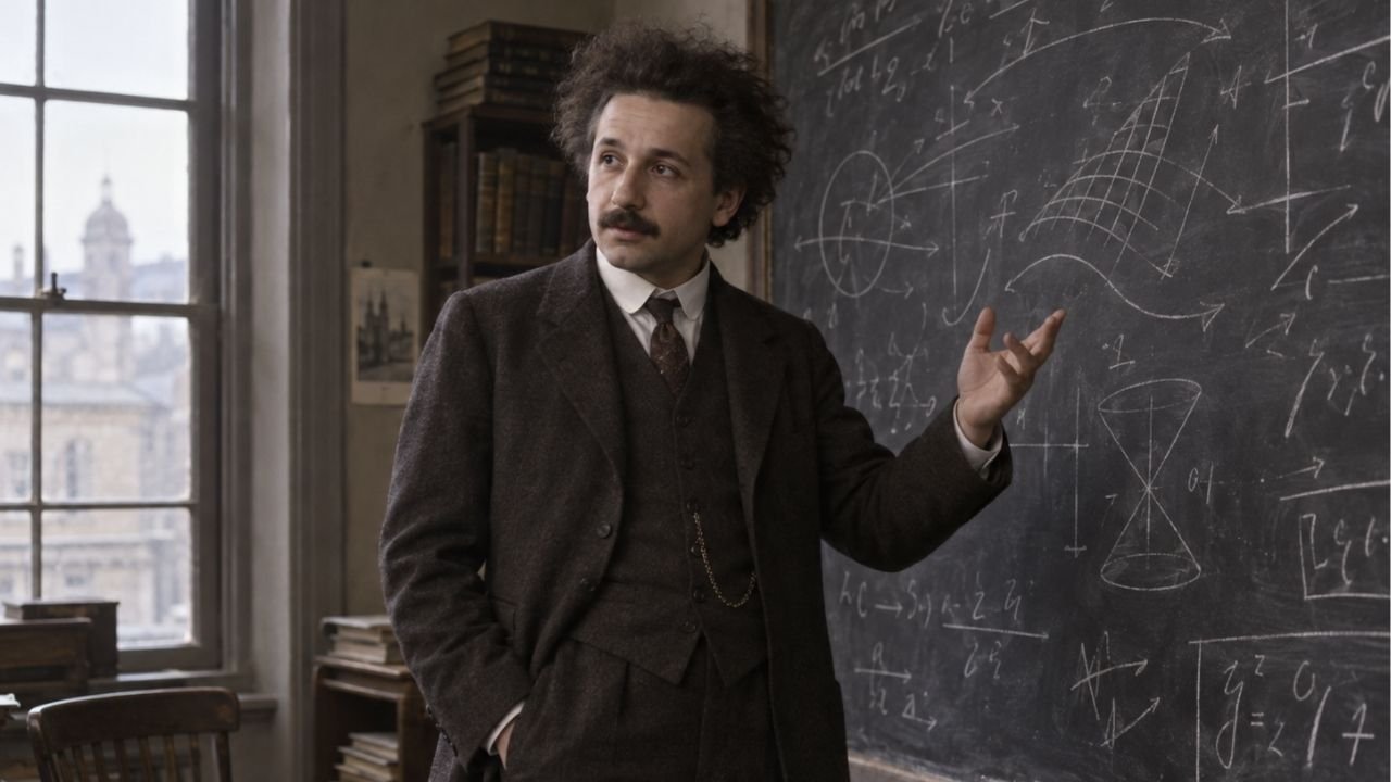 Albert Einstein e a física teórica, em reflexão sobre a imaginação: "A imaginação é mais importante que o conhecimento. O conhecimento é limitado; a imaginação circunda o mundo."