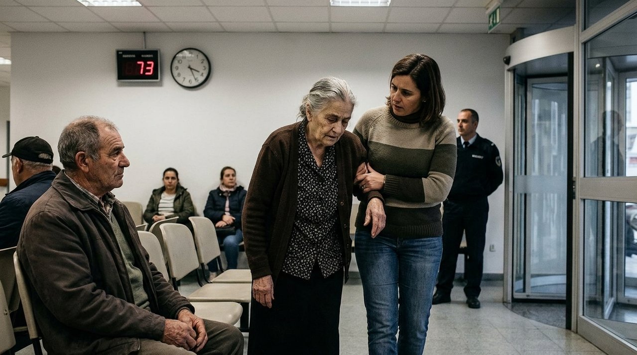 Idosa passa quase 2 horas aguardando atendimento em banco para sacar benefício e deixa agência sem resolver problema; demora somada à falta de atendimento levanta discussão sobre possível dano moral