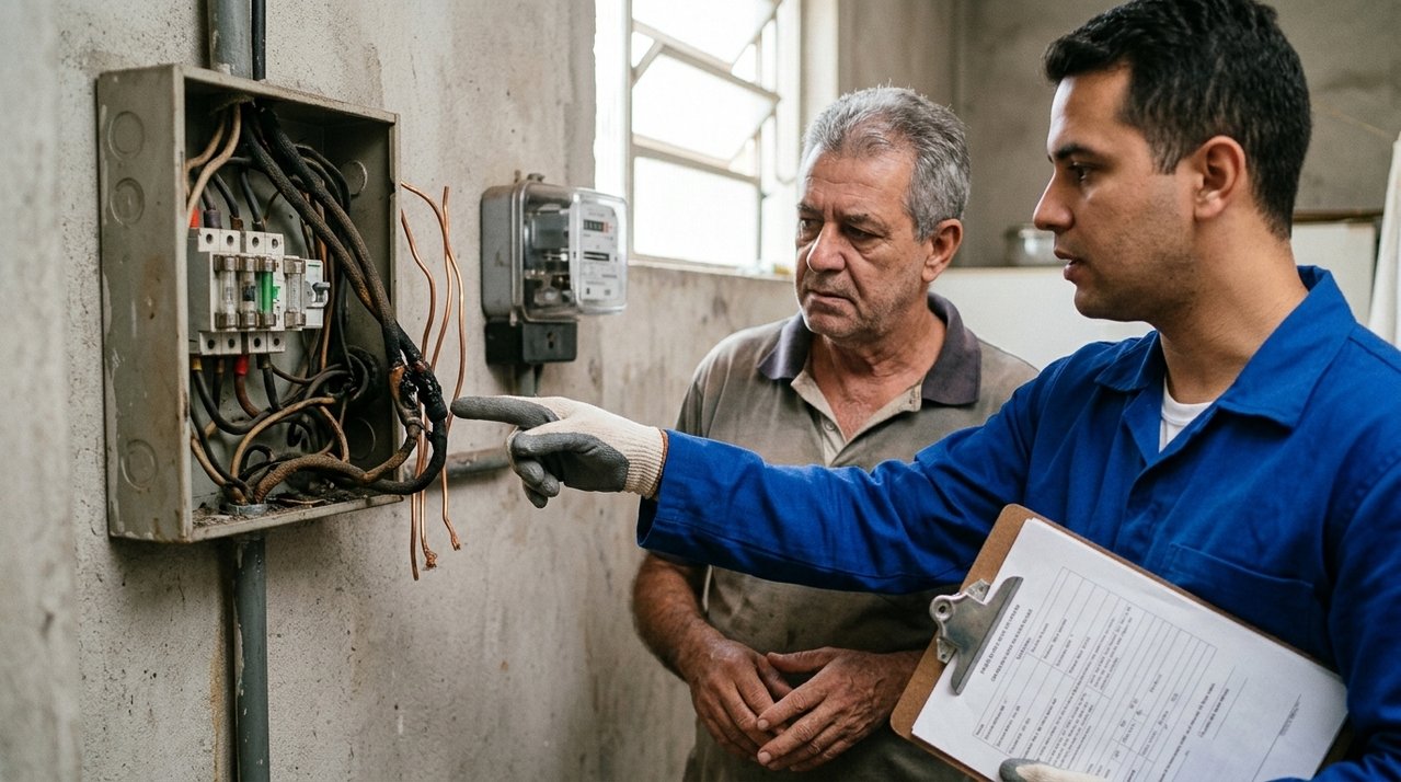 Morador troca vários eletrodomésticos após quedas frequentes de energia, mas defeito estava dentro da própria casa