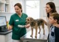 Família adota cachorro resgatado, leva o animal ao veterinário meses depois e descobre pelo microchip que ele tinha outro tutor procurando por ele em uma cidade vizinha