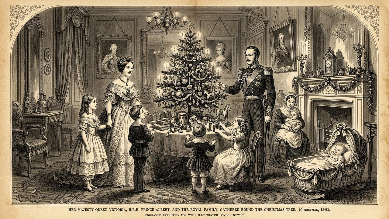 origem da árvore de Natal