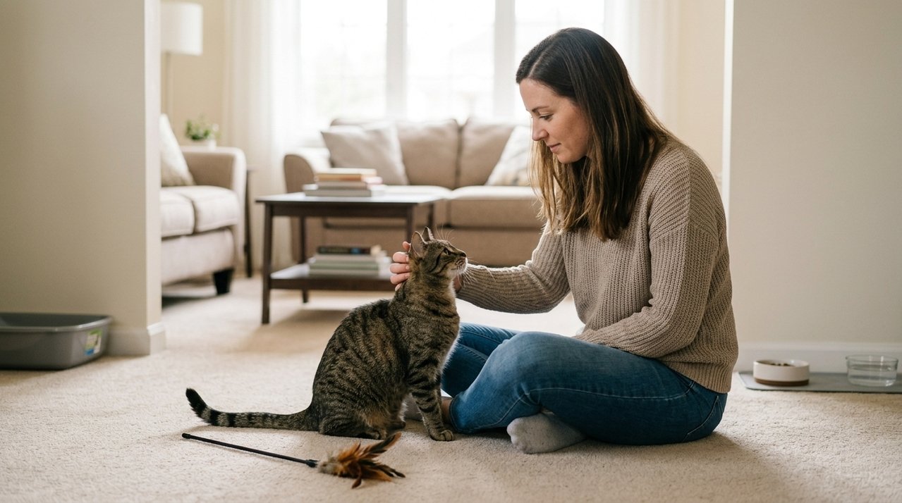 Família contrata profissional para cuidar de gato durante viagem e percebe, pelas câmeras, que visitas de uma hora combinadas no contrato duravam menos de dez minutos em vários dias