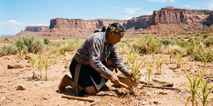 A técnica milenar dos indígenas Hopi que surpreendeu agrônomos: o milho que cresce no deserto a 30 cm de profundidade e sem irrigação