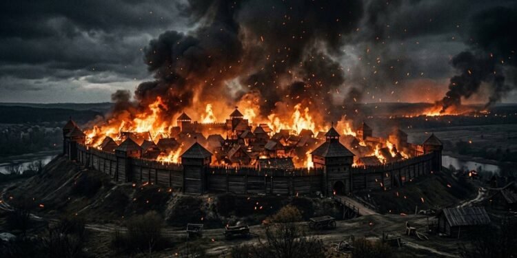 A vingança histórica de Olga de Kiev que usou pássaros em chamas para incendiar toda a cidade dos assassinos de seu marido