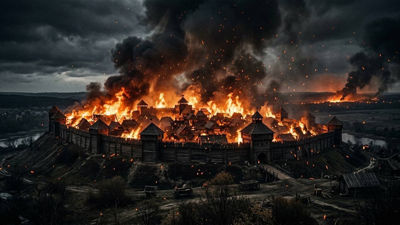 A vingança histórica de Olga de Kiev que usou pássaros em chamas para incendiar toda a cidade dos assassinos de seu marido