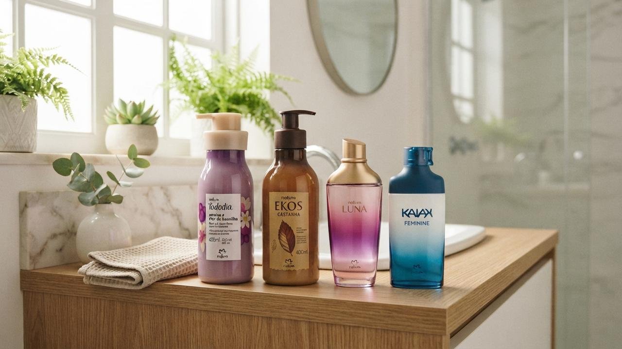 4 hidratantes corporais da Natura para deixar a pele macia, hidratada e perfumada durante a rotina