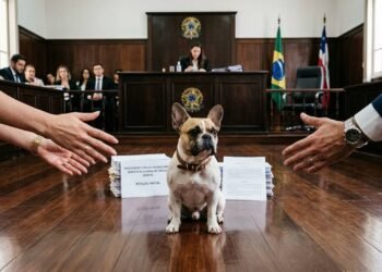 Casal se divorcia sem filhos e gasta R$ 15 mil em advogados para disputar cão de raça: Justiça determina guarda compartilhada e rateio de custos