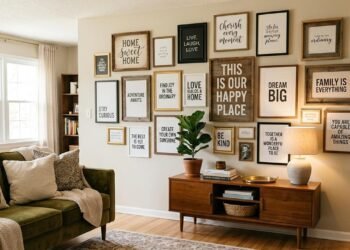 Os quadros com frases motivacionais estão fora de moda: a tendência em 2026 é mais minimalista e decora de forma original