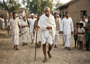 Mahatma Gandhi, líder indiano: “A felicidade surge quando o que você pensa, o que você diz e o que você faz estão em harmonia.”