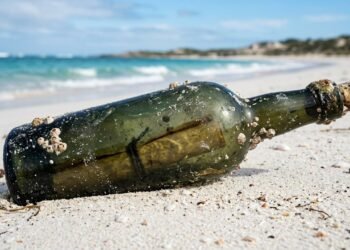 A garrafa alemã lançada ao mar em 1886: o experimento histórico que passou 132 anos à deriva até o litoral da Austrália