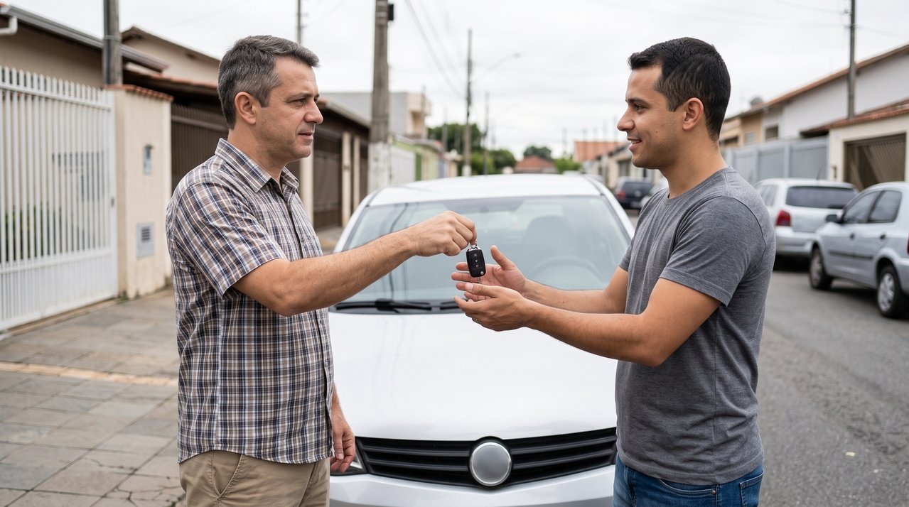 Homem vende carro por R$ 92 mil; comprador leva o veículo antes da transferência e, semanas depois, antigo proprietário começa a receber multas cometidas em outra cidade
