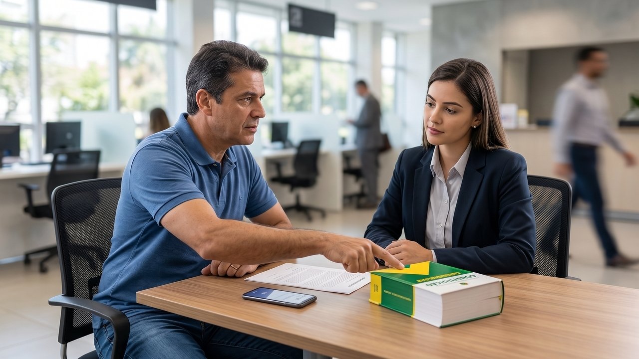Consumidor recebe boleto de financiamento do carro pelo WhatsApp de um número com a logomarca da financeira, paga o valor exato da parcela, mas descobre ser golpe; a Justiça condena o banco a dar baixa na dívida, comprovando que o vazamento dos dados sigilosos do contrato partiu de dentro do sistema da própria instituição.