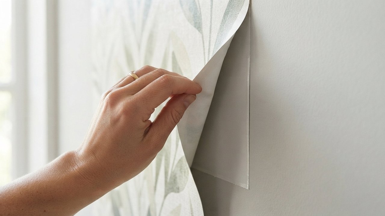papel de parede descolante