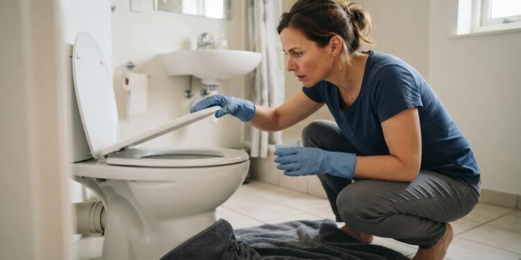 O vaso entupiu e não tem êmbolo? Detergente e água quente podem ajudar