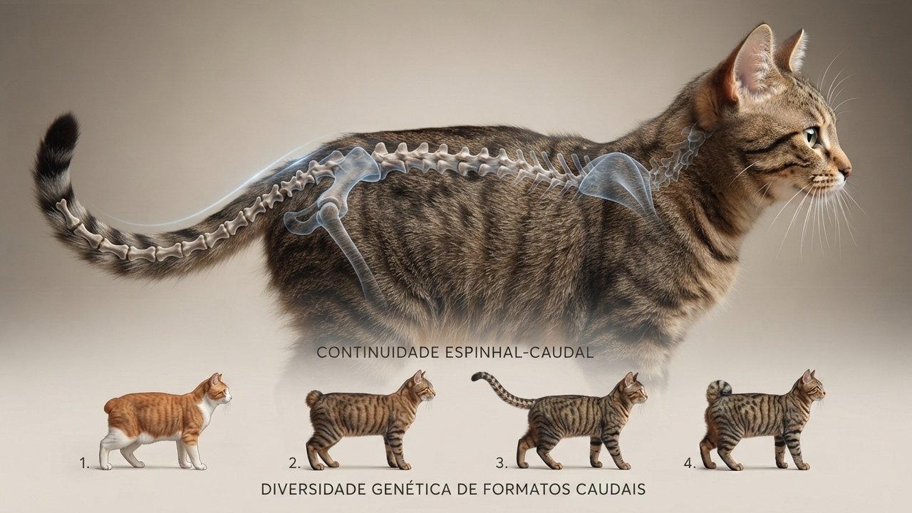 cauda de gatos e cães