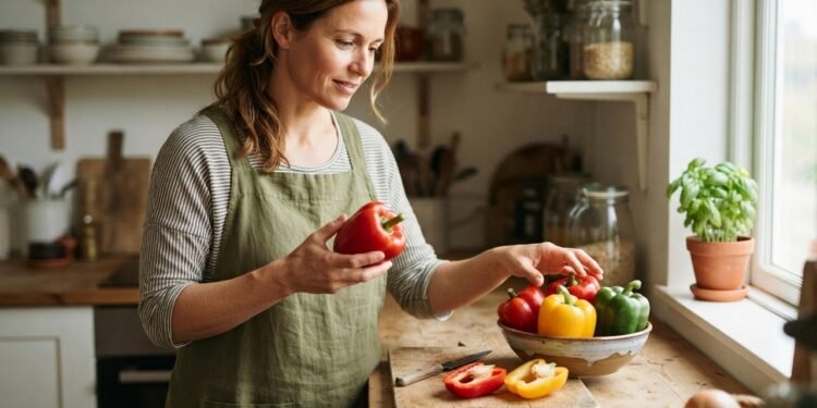 Pimentão vermelho se destaca em alguns carotenoides, mas as outras cores também têm valor, Nutricionistas explicam