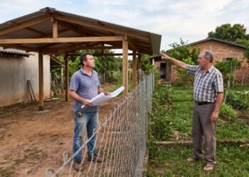 Ao construir uma garagem coberta, proprietário percebe que parte do telhado ultrapassa a linha da divisa e vizinho exige retirada da estrutura