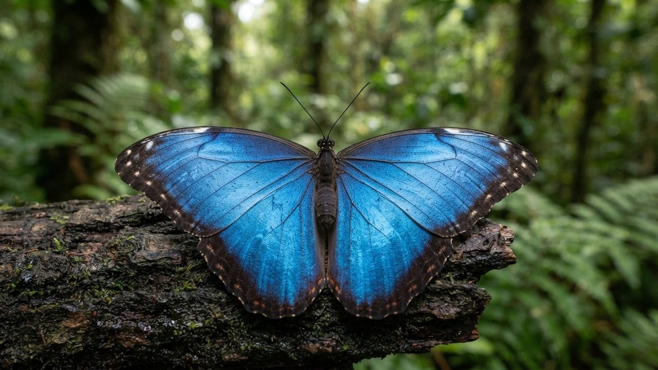 azul das borboletas brasileiras