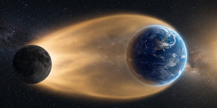 Cientistas explicam como a Lua forma uma cauda de sódio que a Terra atravessa perto da Lua nova e o que isso mostra sobre o satélite natural