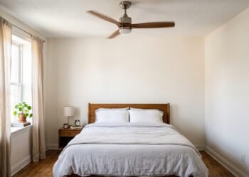 Meu ventilador de teto ficava ligado durante horas quando ninguém estava no quarto: descobri que ele não resfriava o ambiente do jeito que eu imaginava