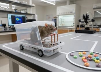 Ratos dirigindo transformam um experimento curioso em uma janela para estudar a aprendizagem