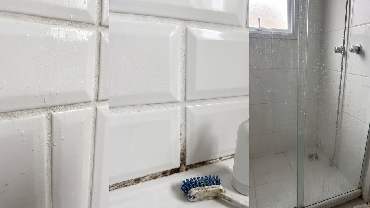 Por que o rejunte do banheiro escurece tão rápido mesmo com limpeza frequente