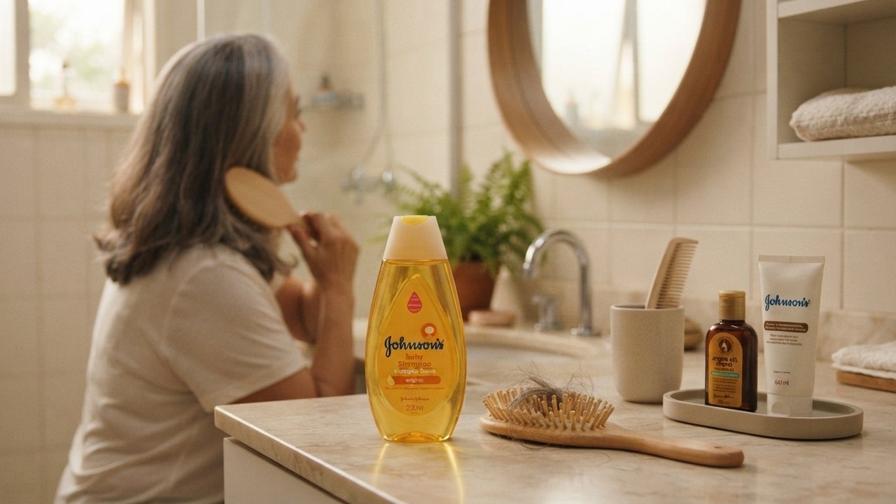 shampoo infantil no cabelo adulto