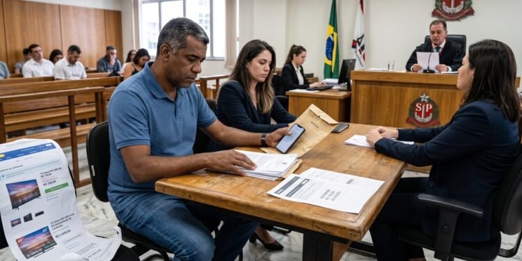 Consumidor aproveita falha no site de uma grande varejista e compra uma TV de 65 polegadas por R$ 150; a loja cancela a venda e estorna o valor. O cliente processa, exigindo a entrega do produto, mas perde a ação porque os tribunais entendem que a lei não protege a má-fé do comprador em casos de "erro crasso" evidente de digitação.