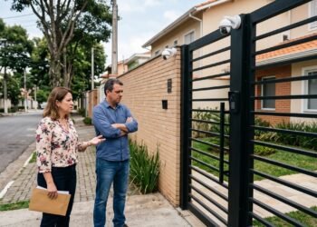 Herdeiro instala portão eletrônico e câmeras em casa avaliada em R$ 500 mil deixada pelo pai, proíbe a entrada dos outros filhos e afirma que o imóvel é seu porque cuidou do pai até a morte; irmãos levam disputa à Justiça