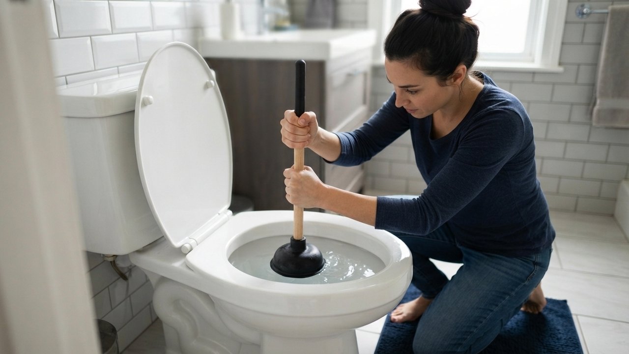 desentupir vaso sanitário