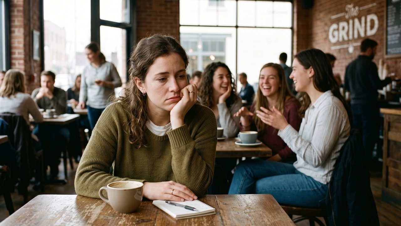 Citação do dia de Anne Hathaway: "Se você não é alguém que tem um amor próprio natural e espontâneo, é difícil abrir mão do desejo de agradar aos outros, e isso definitivamente não é um ingrediente para uma vida feliz." — Uma lição de vida sobre amor próprio e agradar aos outros