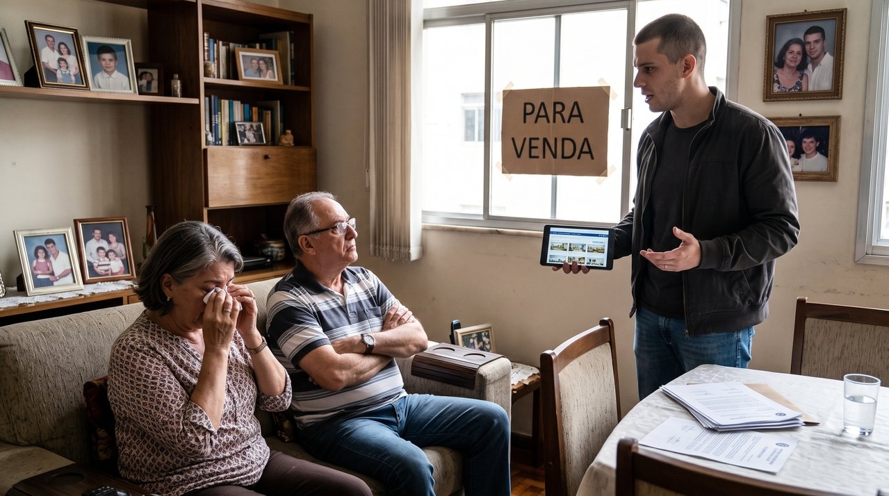 Jogador compra apartamento para os pais morarem gratuitamente, paga todas as despesas durante anos e conflito familiar começa quando decide vender o imóvel após se transferir para outro país