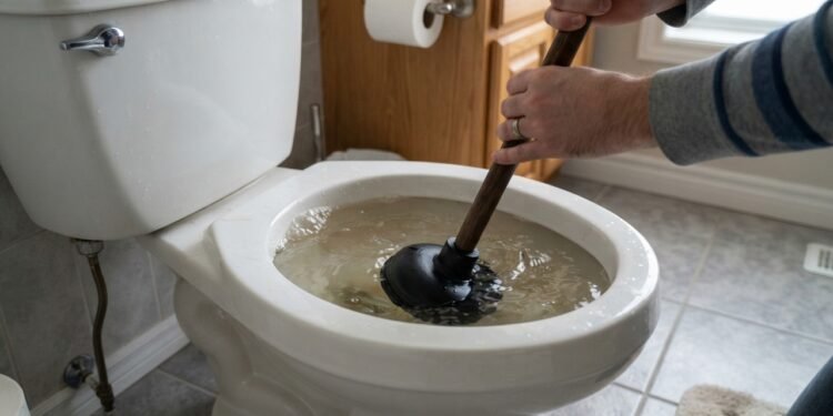 Como desentupir corretamente um vaso sanitário: encanadores revelam método simples e eficaz que evita erros comuns e danos graves à sua tubulação
