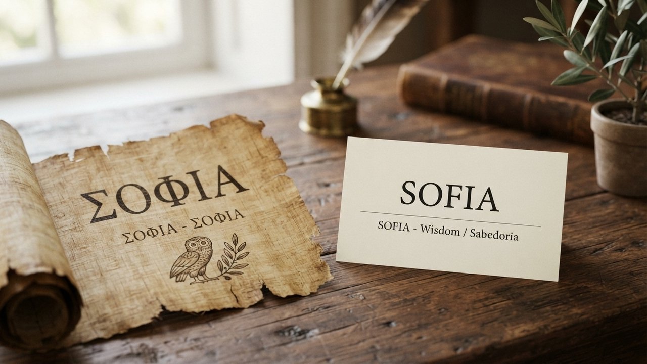apenas do nome Sofia