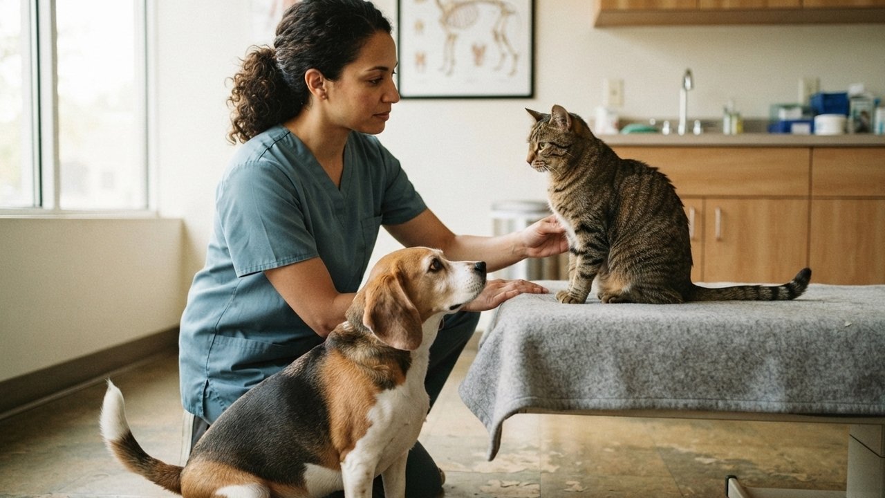 cauda de gatos e cães