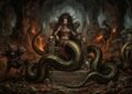 Ela tinha rosto de mulher e corpo de serpente: a criatura que até os heróis evitavam enfrentar