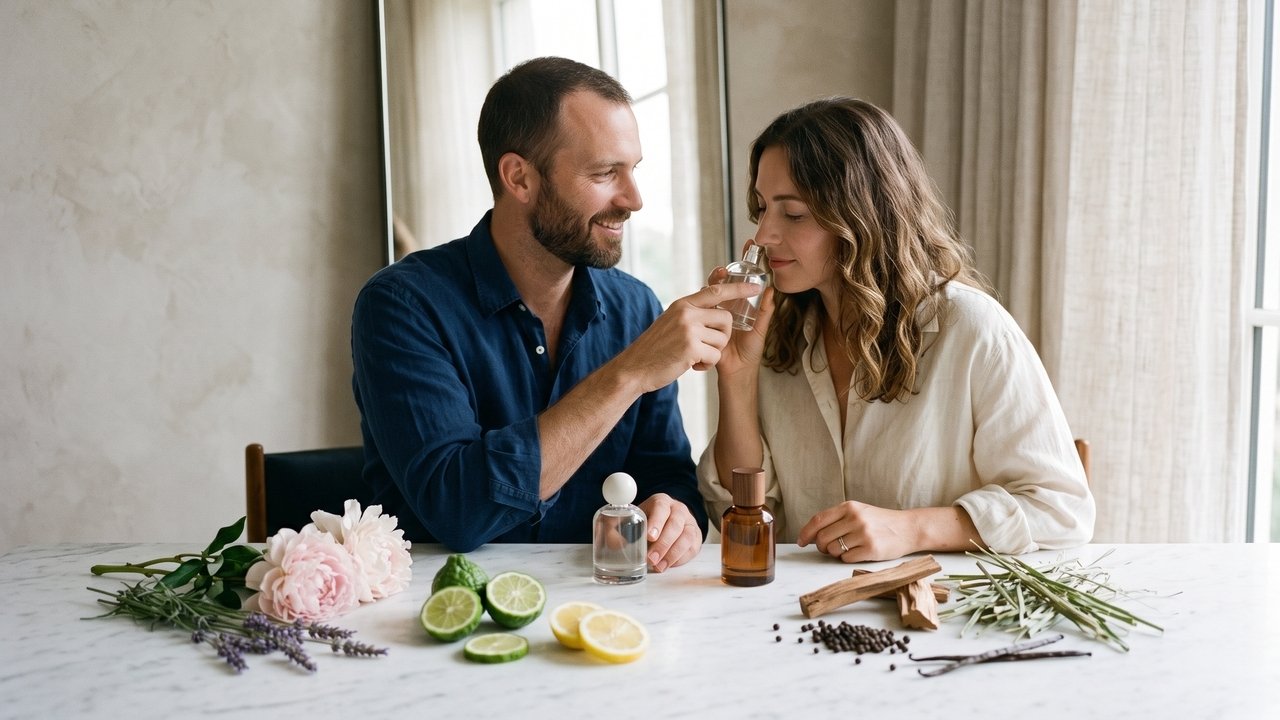 Quatro perfumes nacionais perfeitos para casais que querem compartilhar fragrâncias sem abrir mão de sofisticação e identidade