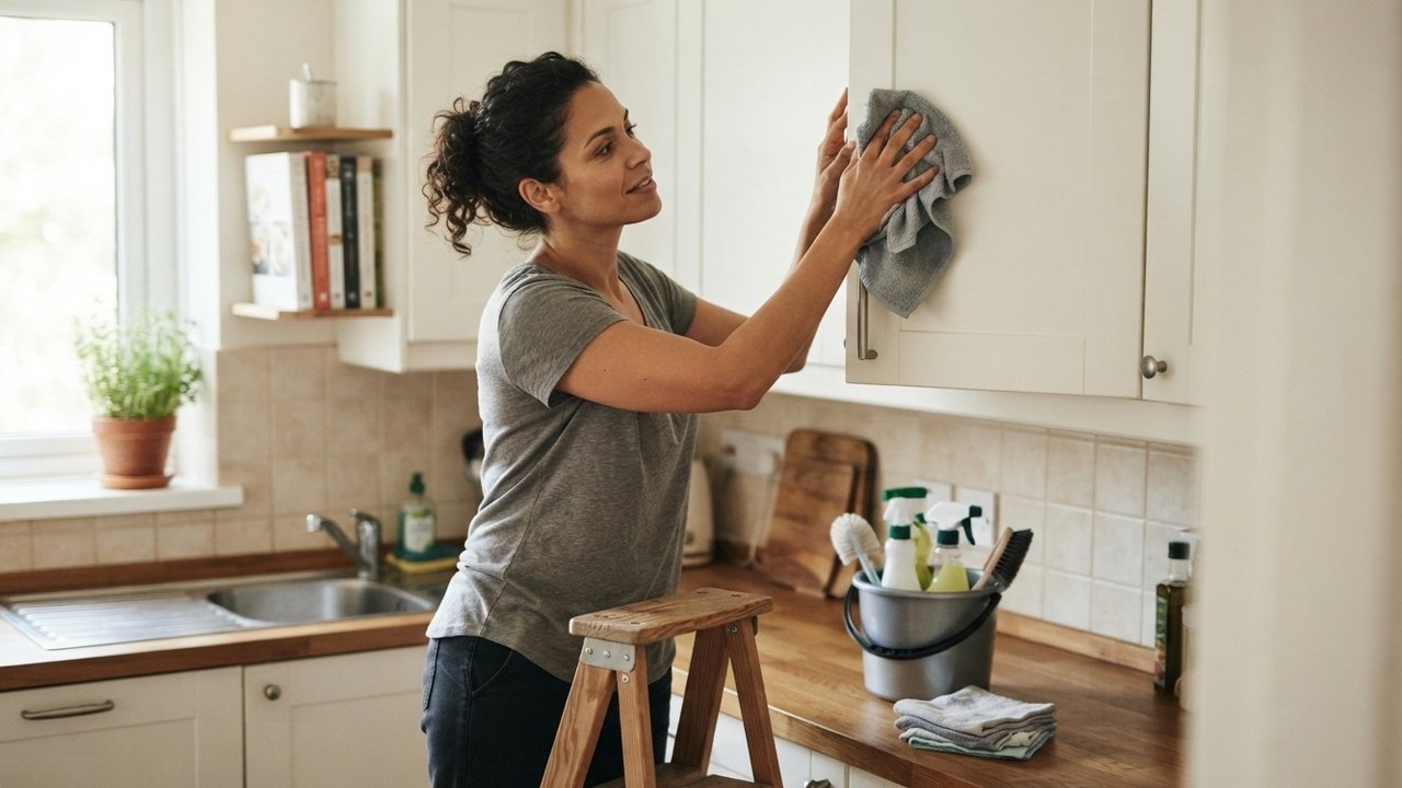 Especialistas em limpeza doméstica explicam por que uma sequência simples deixa a limpeza profunda da cozinha toda muito mais organizada e cheirosa