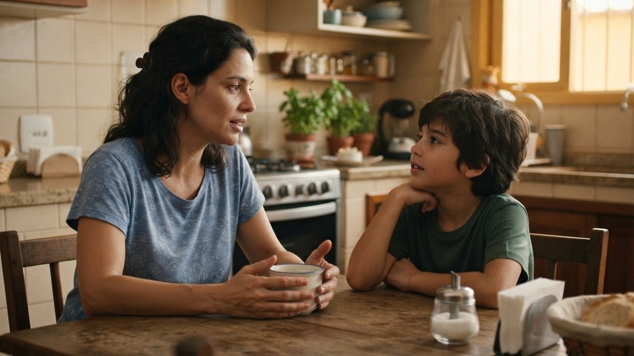 esconder sentimentos dos filhos
