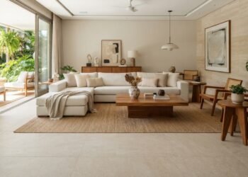 Pisos de mármore saíram de moda? Especialistas em arquitetura e decoração de interiores revelam as 5 superfícies modernas já em alta em 2026