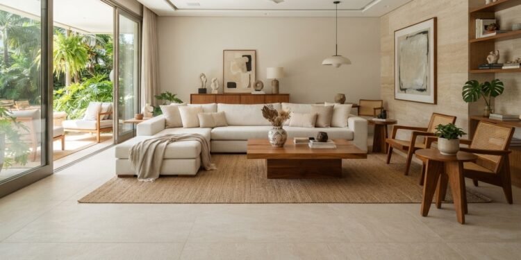 Pisos de mármore saíram de moda? Especialistas em arquitetura e decoração de interiores revelam as 5 superfícies modernas já em alta em 2026