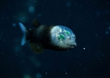 Este peixe quase não se move nas profundezas enquanto observa o que vem de cima; cientistas explicam o motivo desse comportamento intrigante