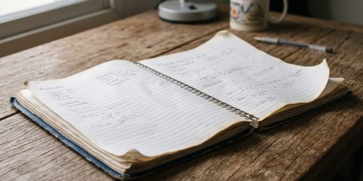 Por que folhas de caderno começam a ondular sem terem sido molhadas